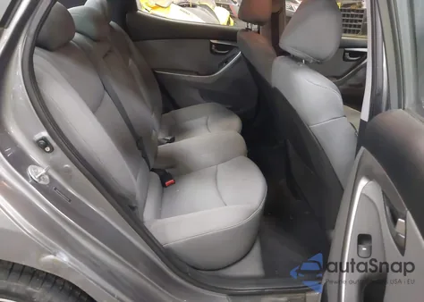 2011 Hyundai Elantra Gls from USA, damaged, VIN 5NPDH4AE0BH055369